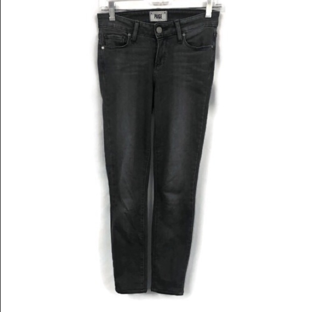 PAIGE VERDUGO ULTRA SKINNY GRAY‎ JEANS 26